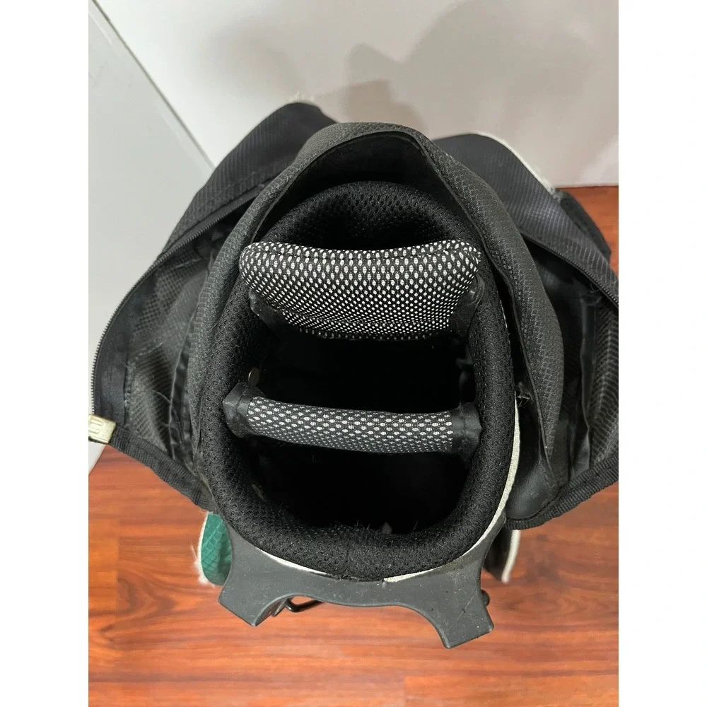 Lynx 3 Way Golf Stand Bag Black Green Lightweight‎ With Golf Clubs Bag Youth